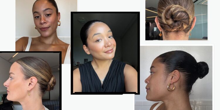 How to Get a Flawless Slicked-Back Bun—With Photos and Videos