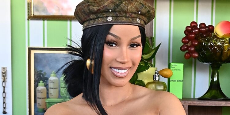 Cardi B’s Vogue World Eye Makeup Is Glittery Magenta Magic—See the Photos